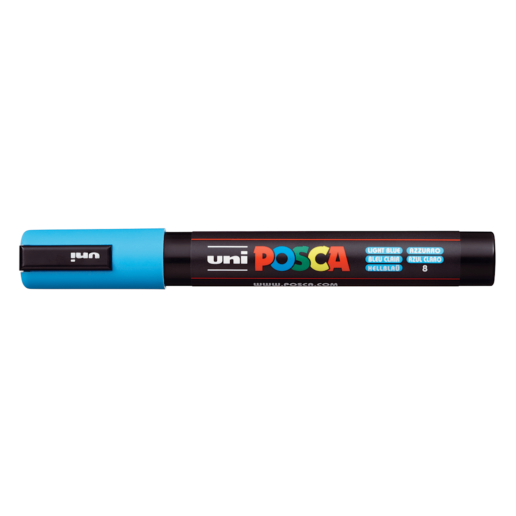 Posca Paint Marker PC-5M Medium Light Blue