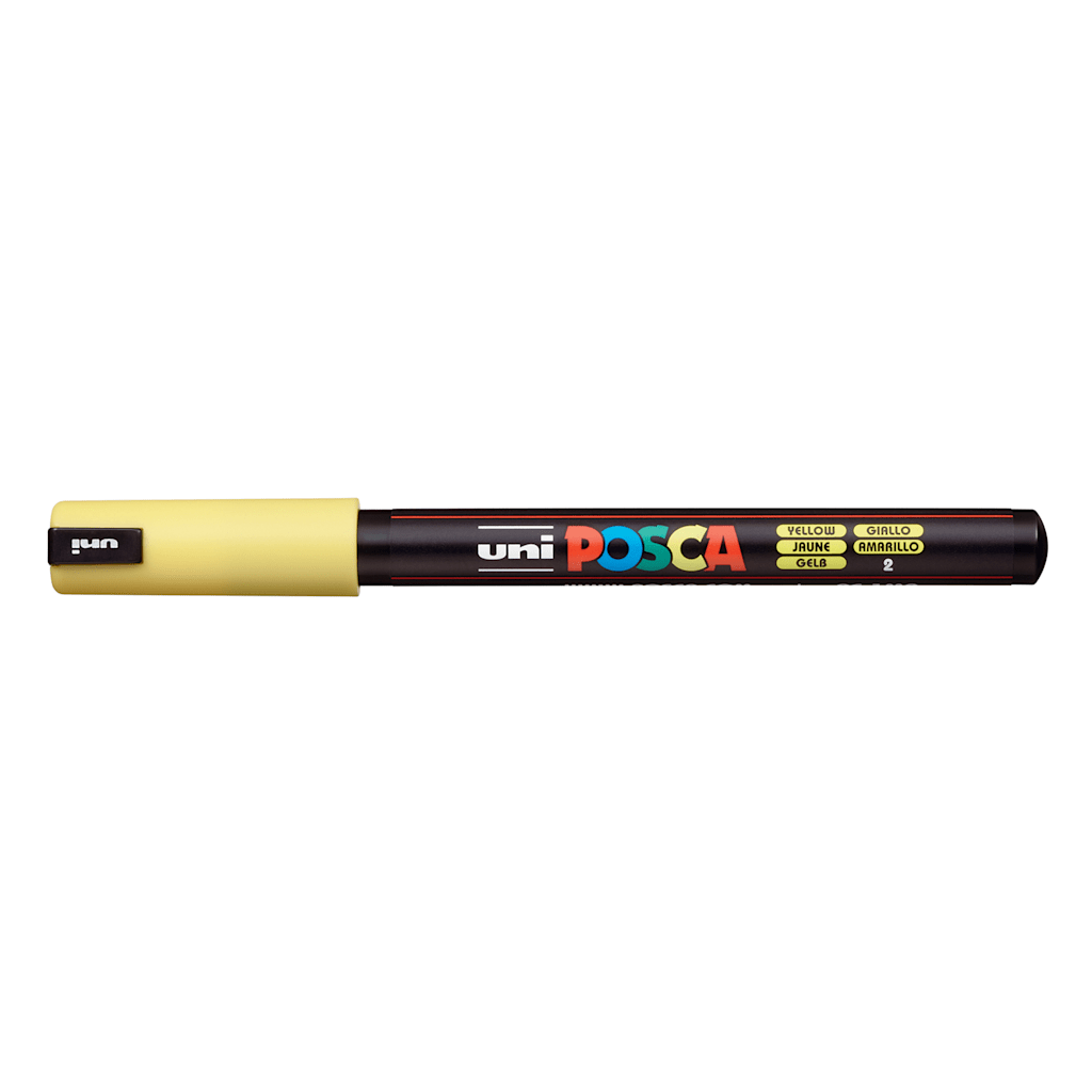Posca Paint Marker PC-1Mr Extra Fine Yellow