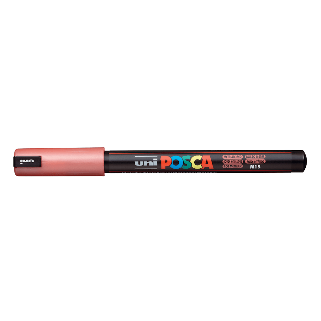Posca Paint Marker PC-1Mr Extra Fine Metalliclic Red