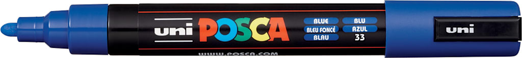 POSCA PAINT MARKER PC-5M MEDIUM BLUE