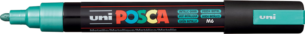 Posca Paint Marker Pc-5M Medium Metallic Green