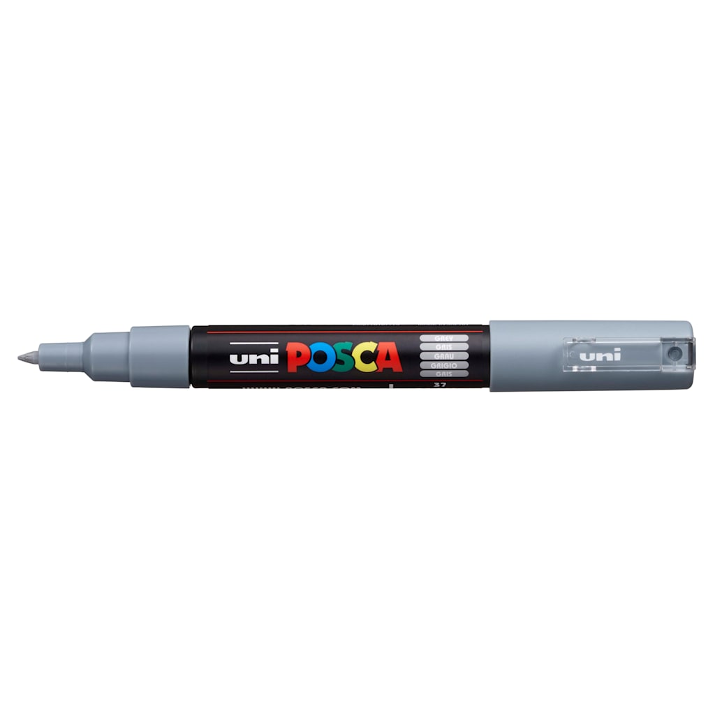 Posca Paint Marker PC-1M Extra Fine Grey