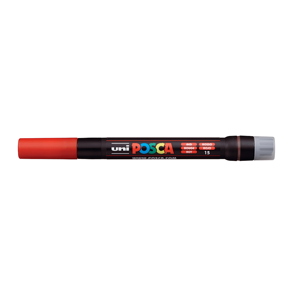 Posca Paint Marker PCF-350 Brush Red