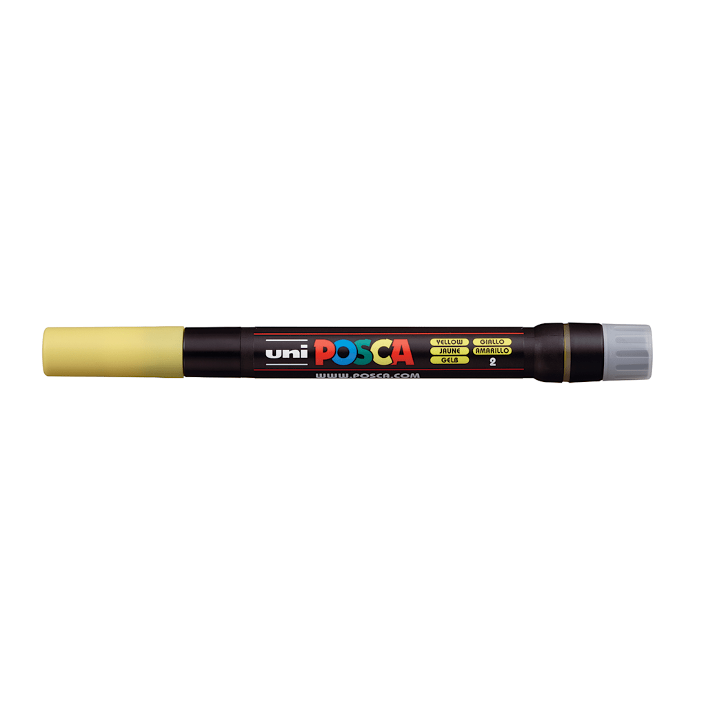 Posca Paint Marker PCF-350 Brush Yellow