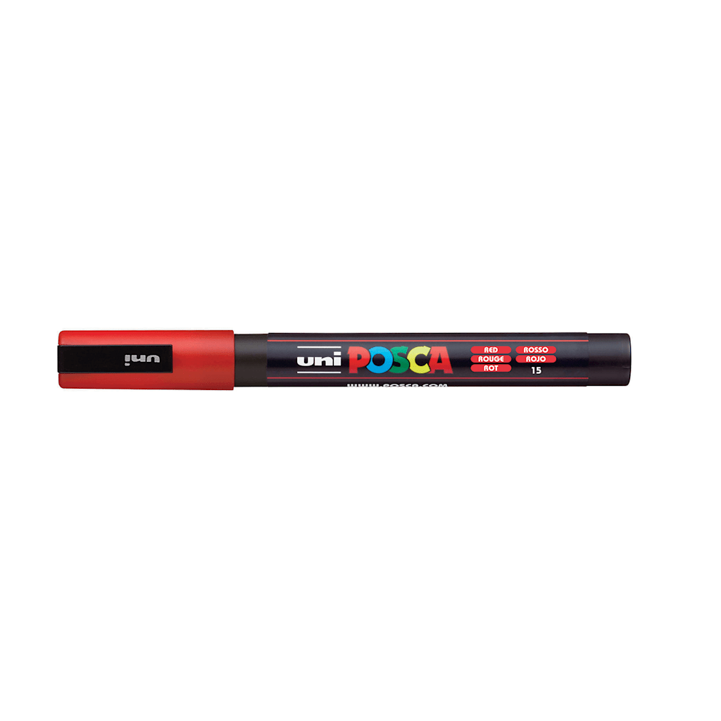 Posca Paint Marker PC-3M Fine Red