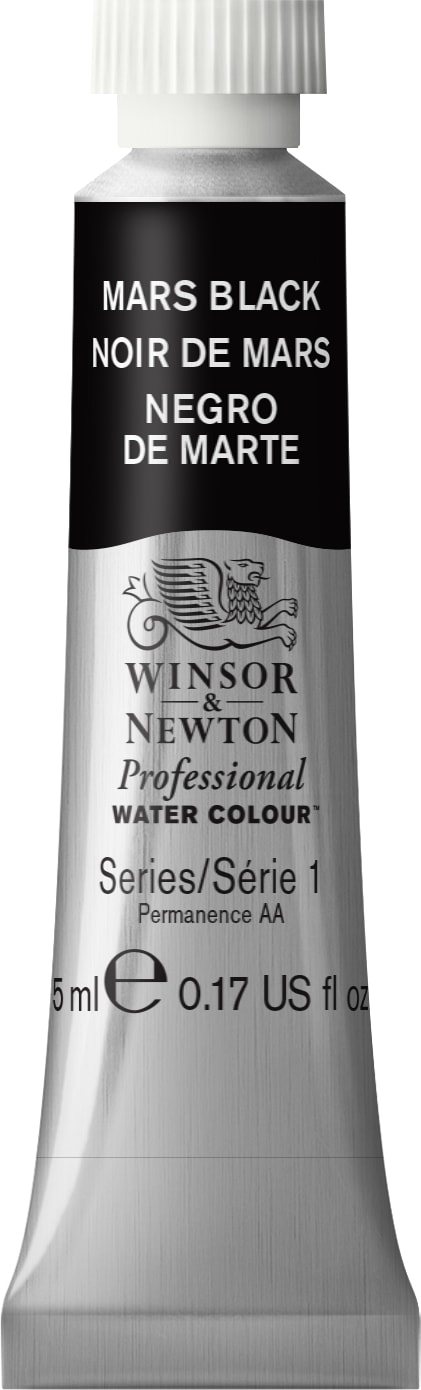 Professional Watercolor 5mL Mars Black
