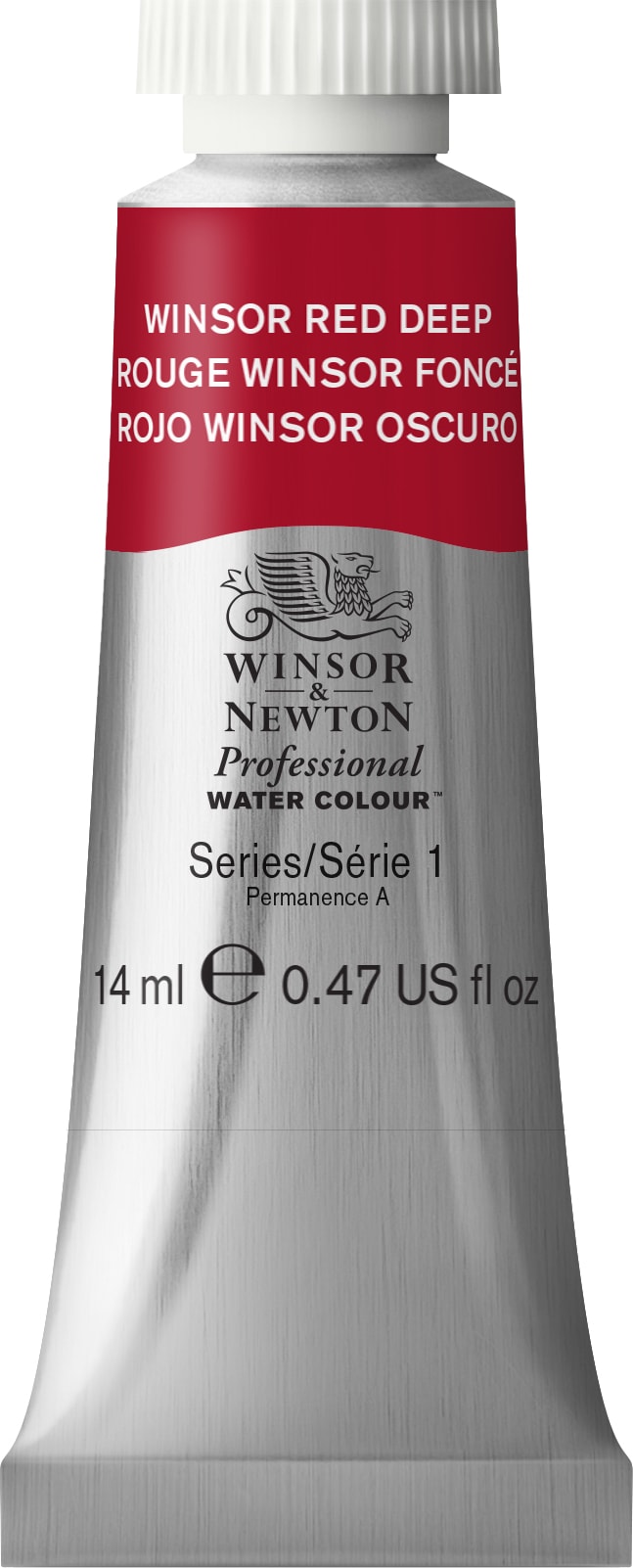 Professional Watercolor 14mL Winsor Red Deep