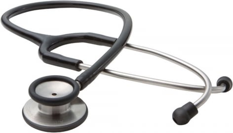 Adscope Adult Stethoscope- Black