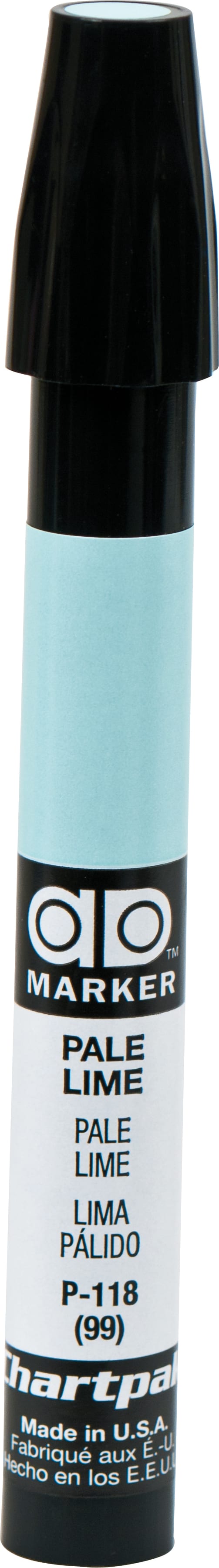 AD MARKER PALE LIME