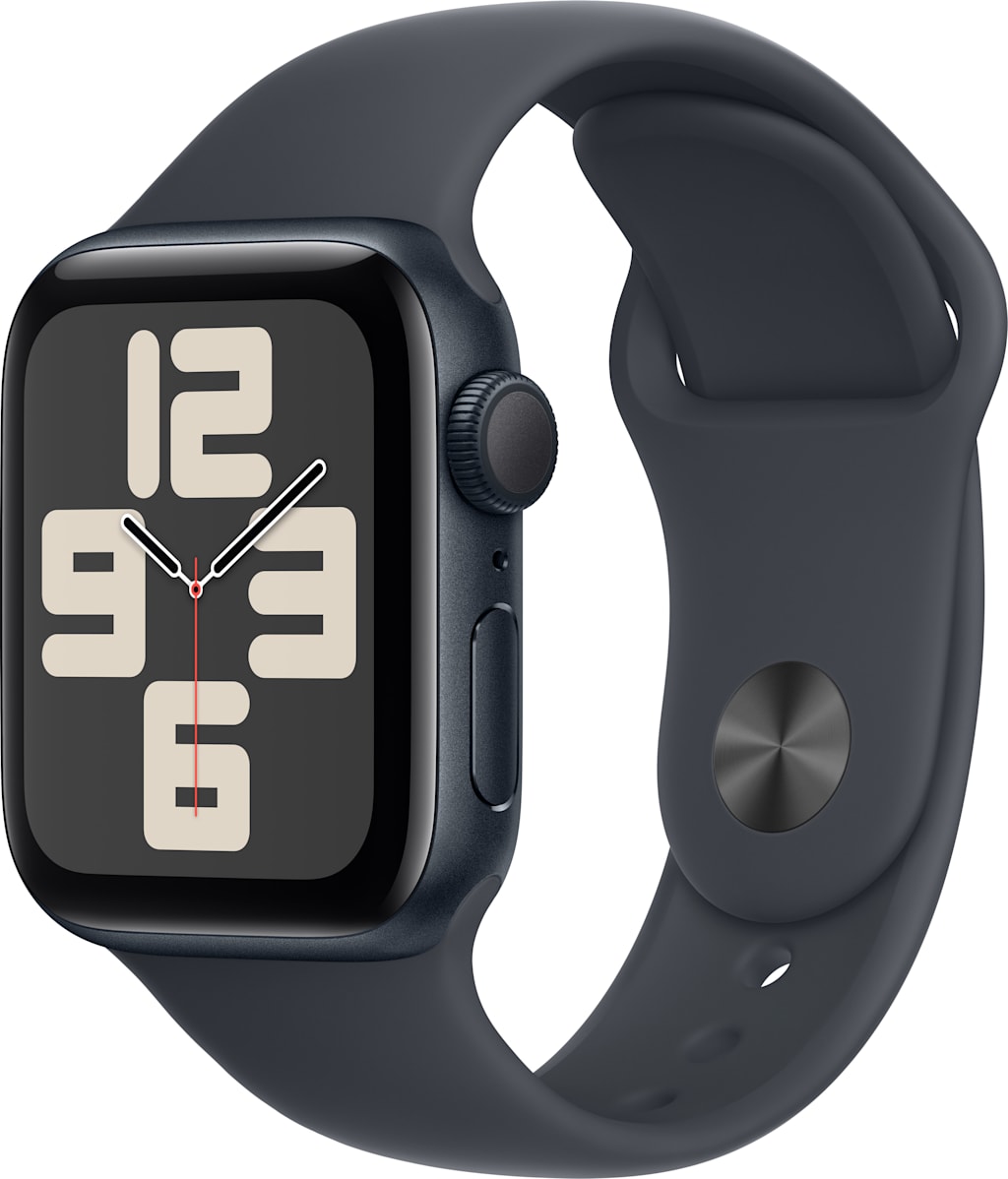 Apple Watch SE GPS 40mm Midnight Aluminum Case with Midnight Sport Band - S/M - ONLINE ONLY