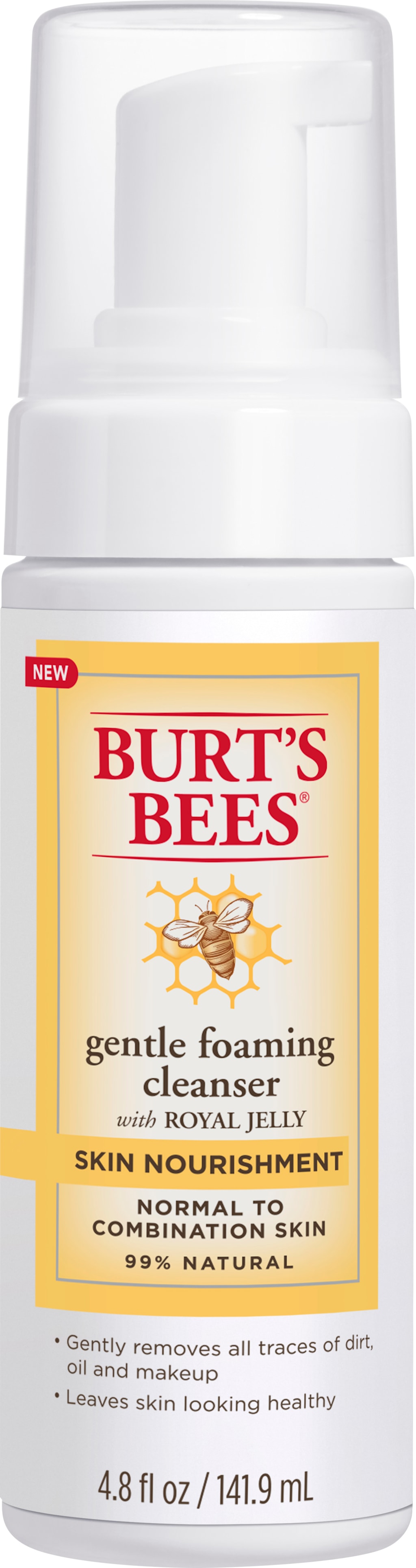 Burt's Bees Skin Nourishment Gentle Foaming Cleanser 4.8 oz.