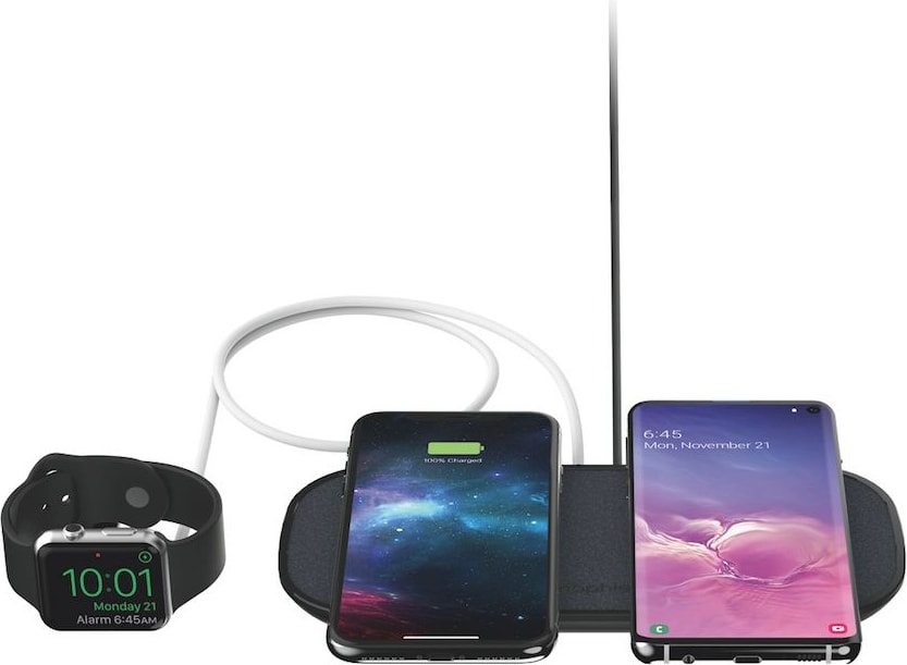 Dual Wireless Charging Pad (Black) - ONLINE ONLY