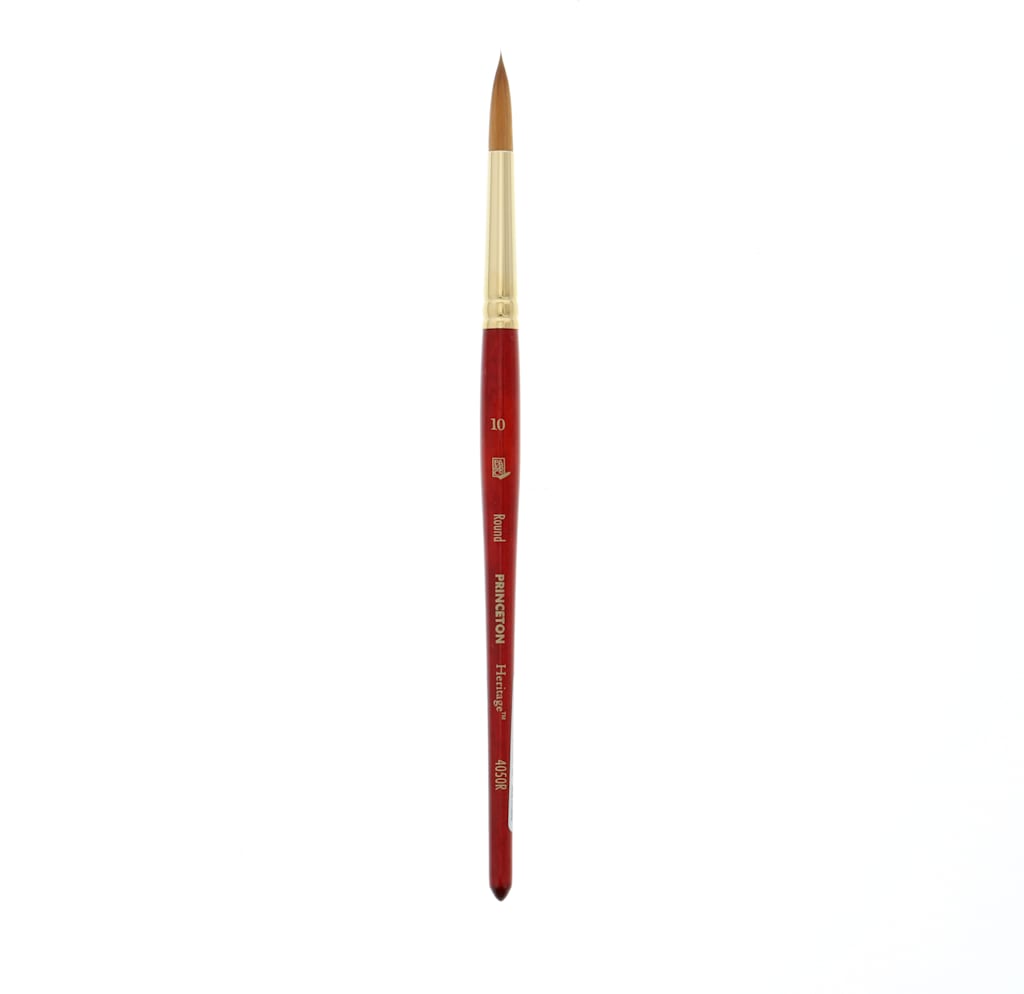 Heritage Sythetic Sable Brush Watercolor Round 10