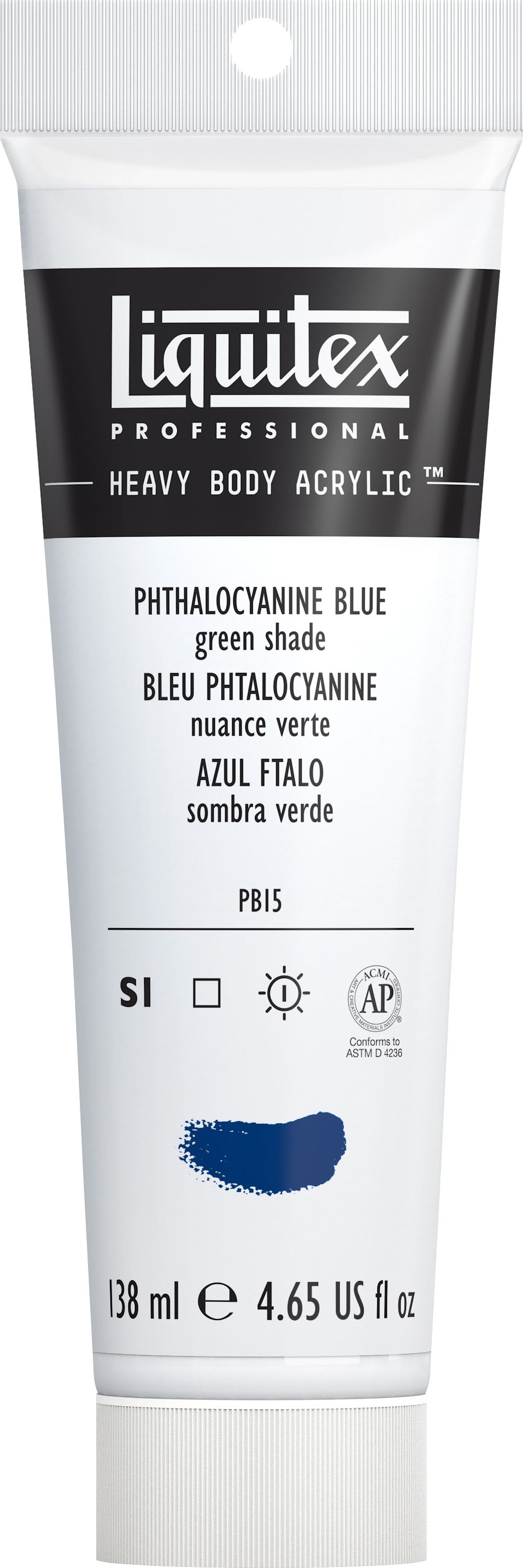 Heavy Body Acrylic 4.65Oz Tube Phthalo Blue/Green Shade