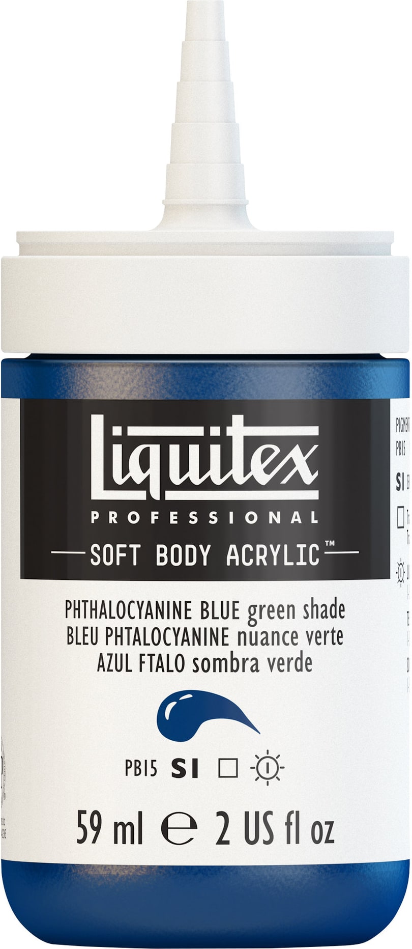 PROFESSIONAL SOFT BODY ACRYLIC 59ML PHTHALO BLUE GREEN