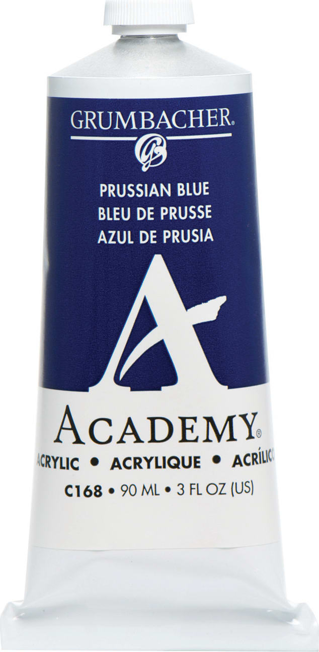 ACADEMY ACRYLIC 90ML PRUSSIAN BLUE