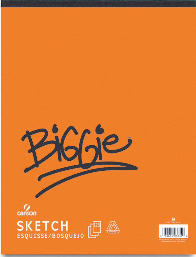 BIGGIE SKETCH  9X12 125SH