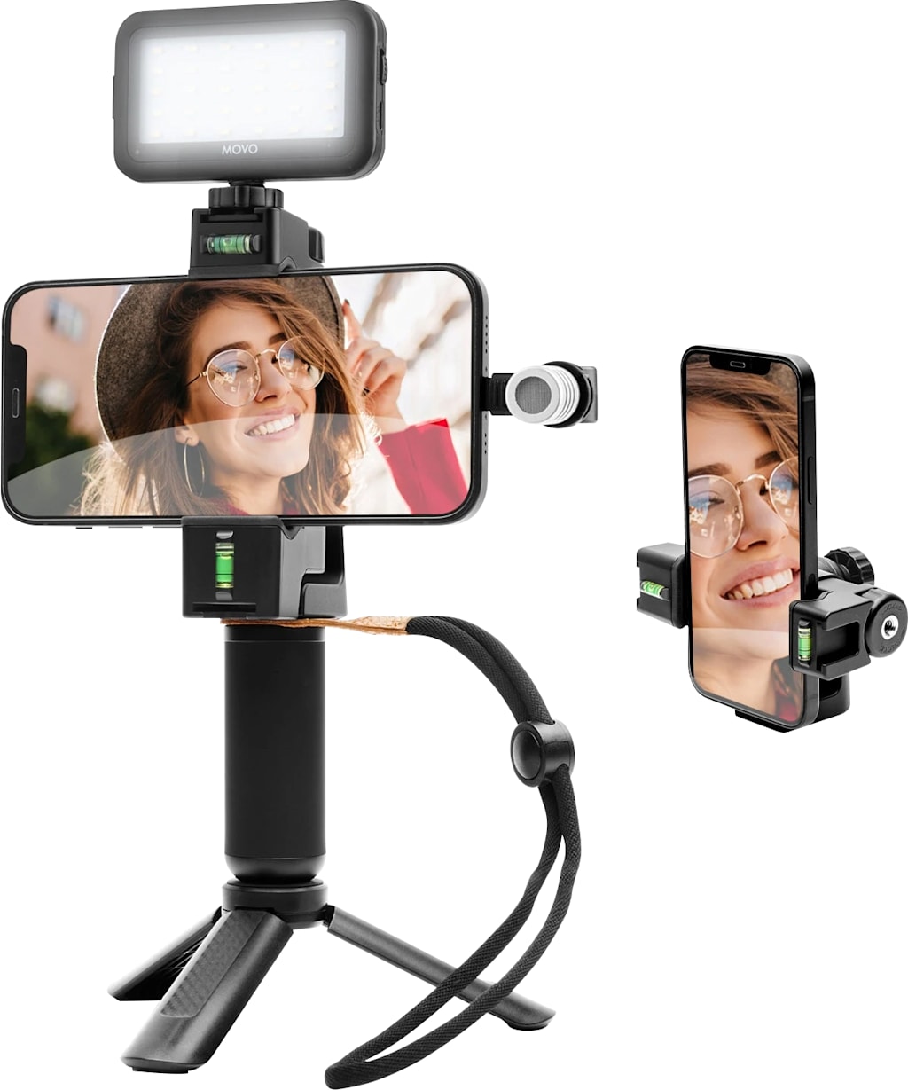 iVlog Starter Kit Vlogging Bundle w/ Lightning Mic, Black - ONLINE ONLY