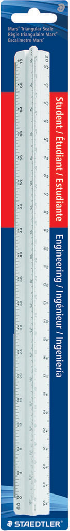 Triangle Scale 12-Inch Engineer