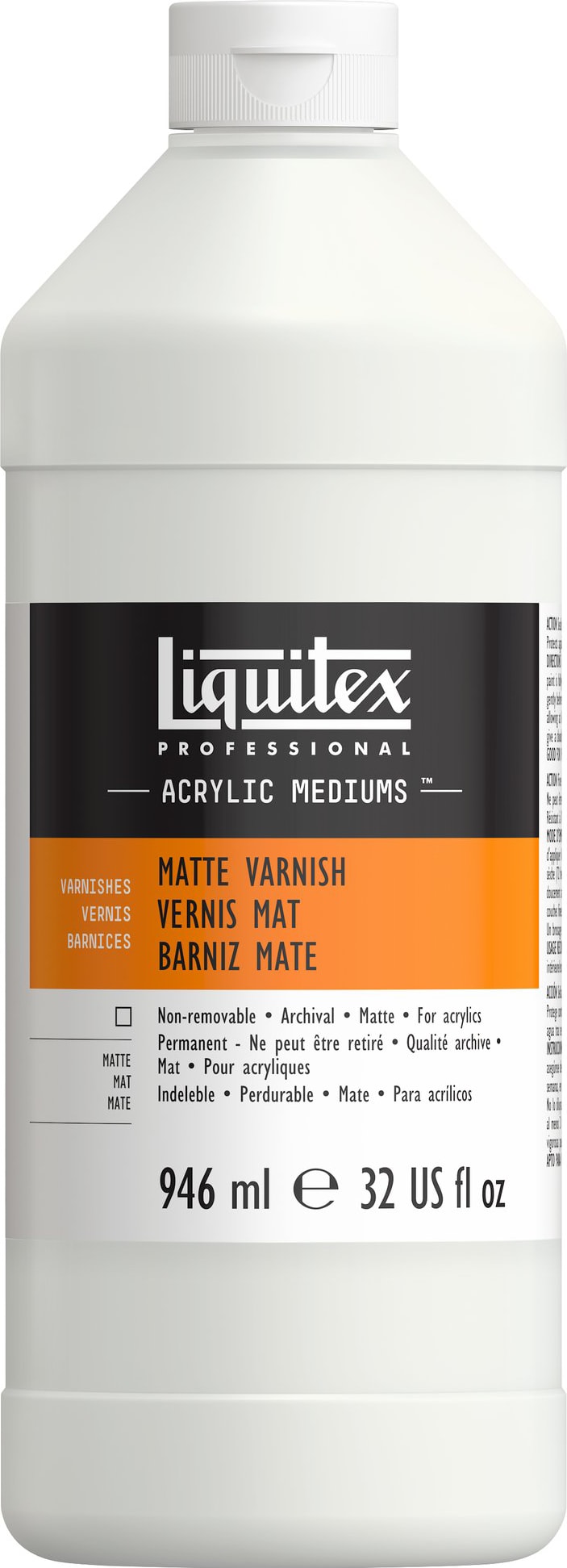 LIQUITEX MATTE VARNISH 32OZ