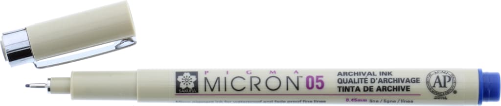 MICRON PEN .45MM ROYAL BLUE