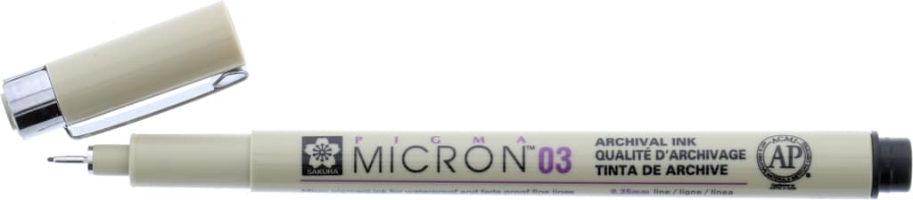 MICRON PEN .35MM BLACK