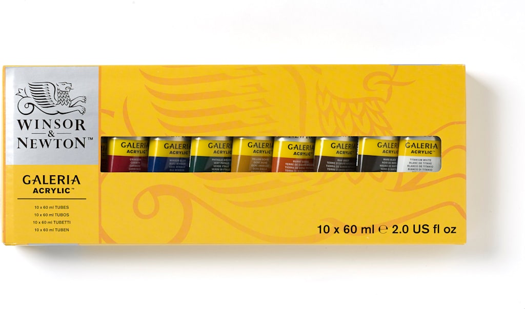 Galeria Acrylic Set 60 Ml 10 Tubes