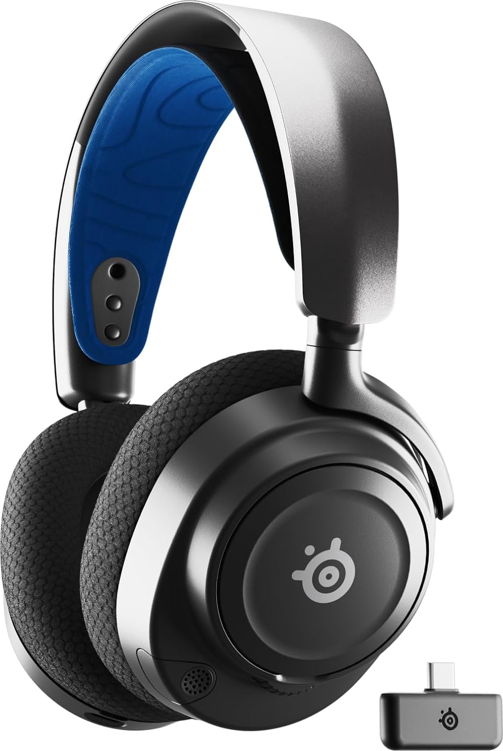 SteelSeries Arctis Nova 7P Wireless Gaming Headset for PS5, PS4 (Black)