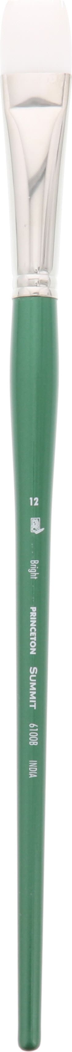SUMMIT WHITE SYNTHETIC BRISTLE BRIGHT 12 LONG HANDLE