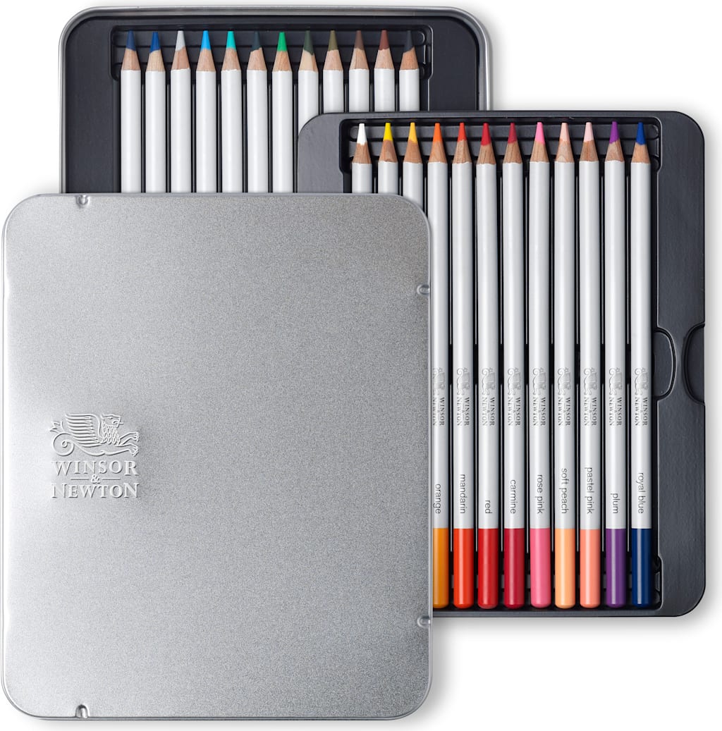 STUDIO COLLECTION COLORED PENCIL TIN OF 24