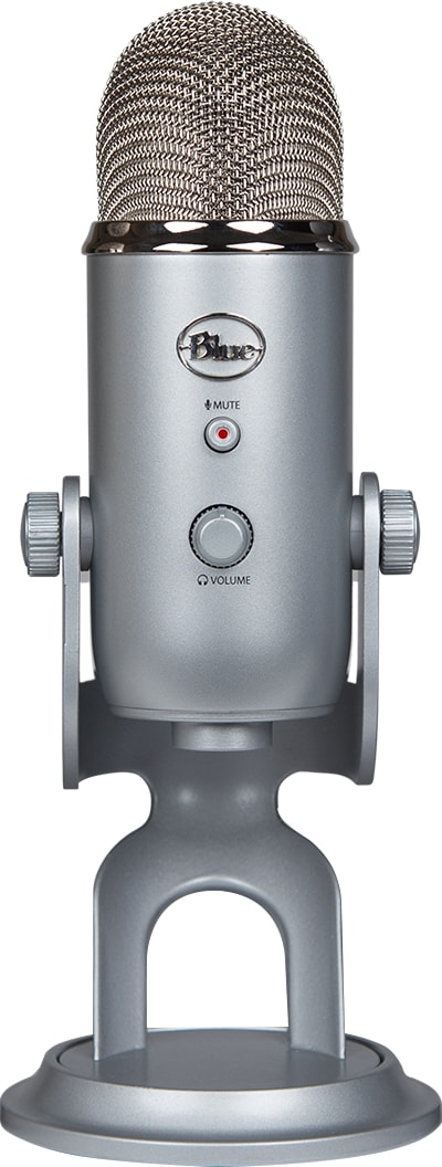Yeti Microphone, Silver - ONLINE ONLY
