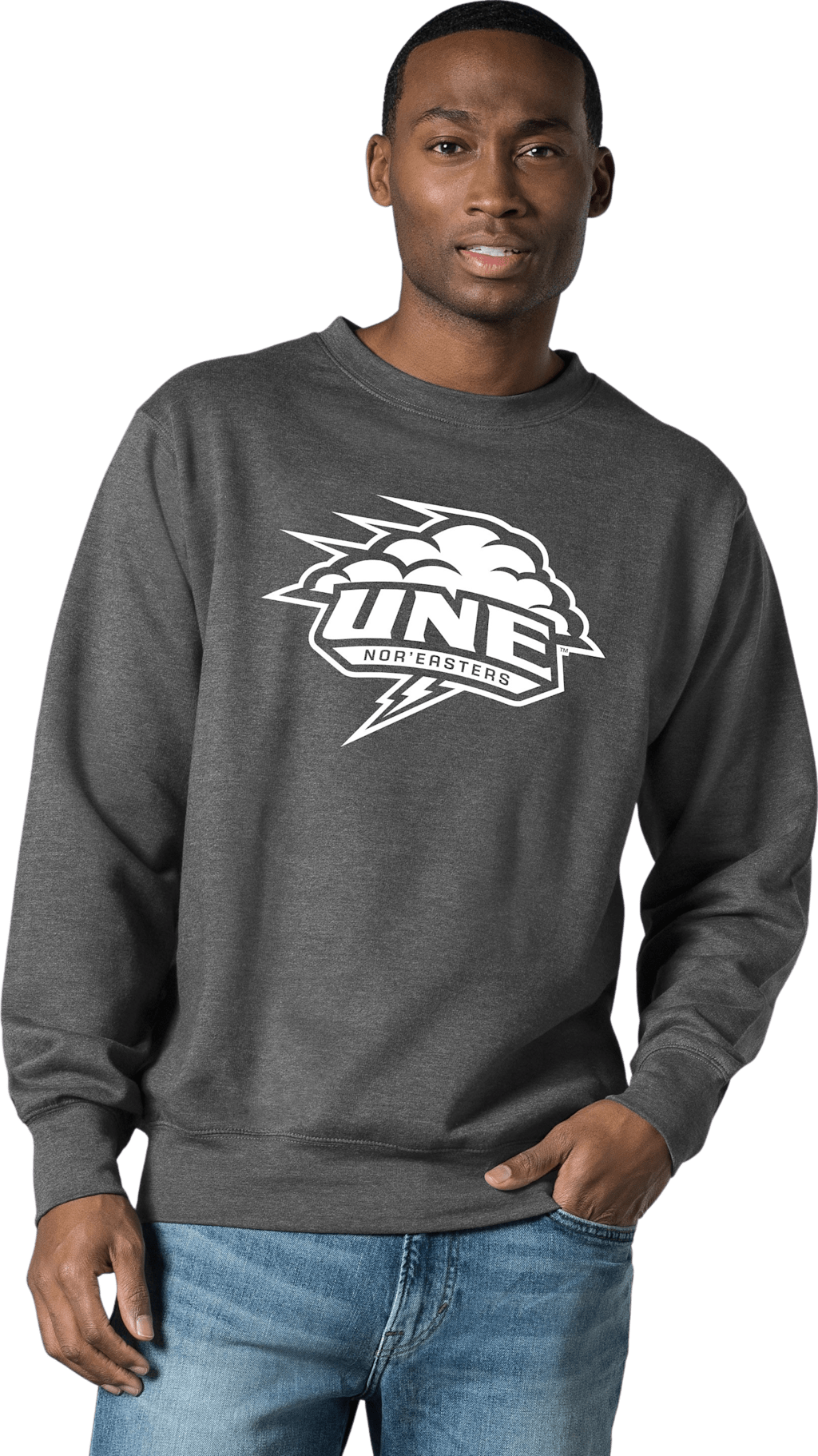 University of New England at Westbrook College Nor'easters Crewneck