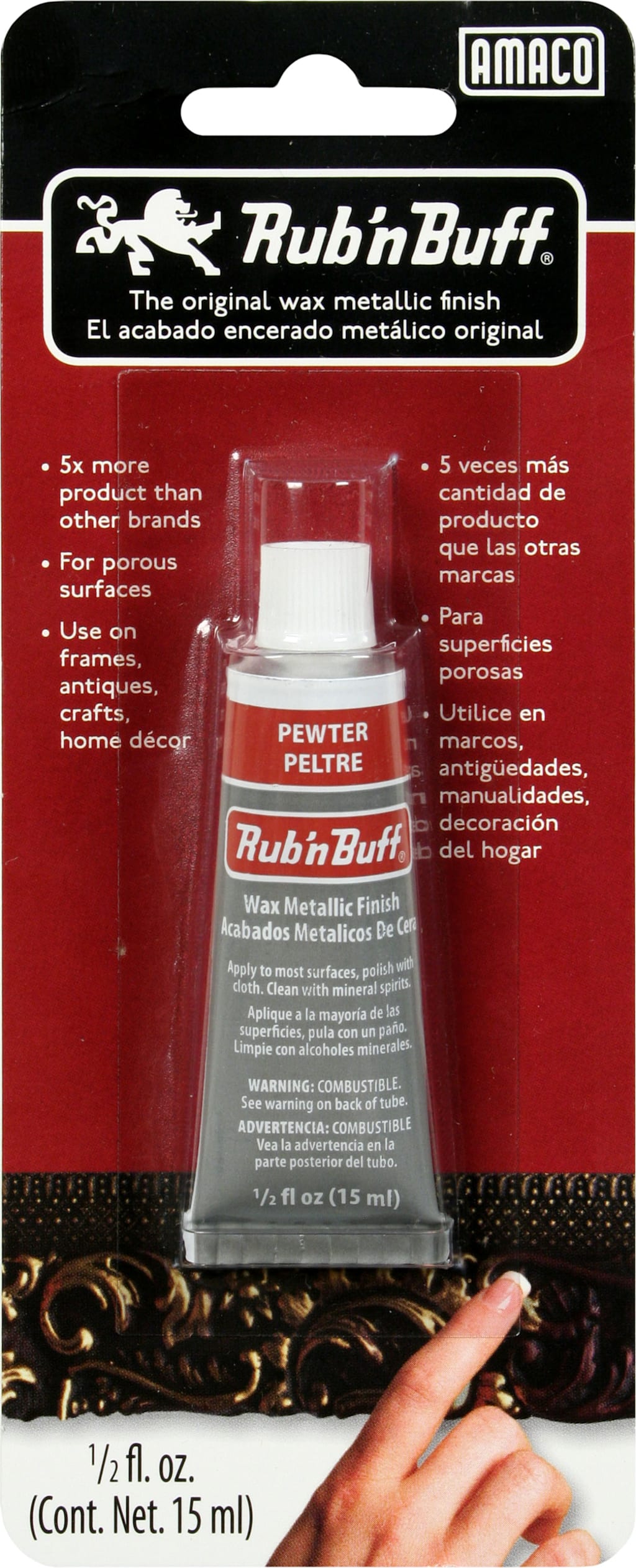 Rub N Buff Pewter