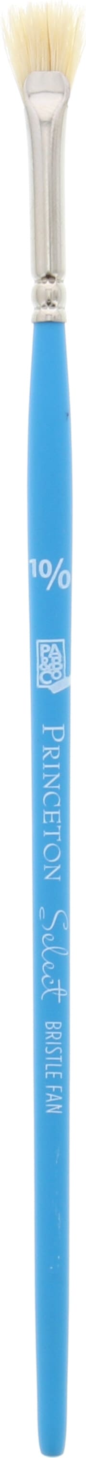 Select White Bristle Brush Fan 10/0