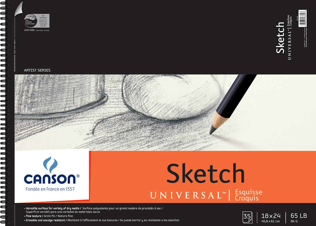 SKETCH UNVSL 18X24 35SH