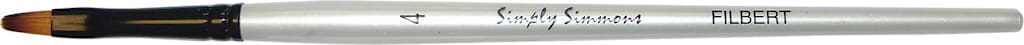 SIMPLY SIMMONS  BRUSH FILBERT 4