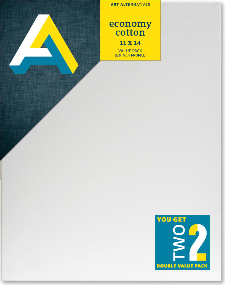 CANVAS VALUE PAK 11X14 2PC