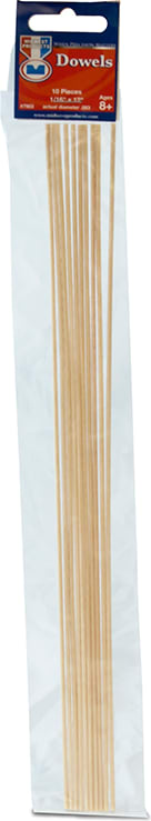 DOWEL 1/16X12 PACK OF 12