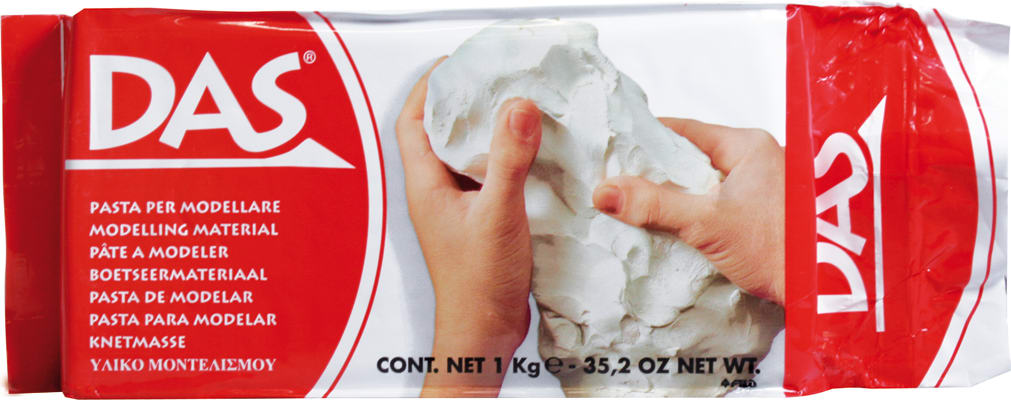 CLAY DAS PRONTO WHITE 2.2 LBS