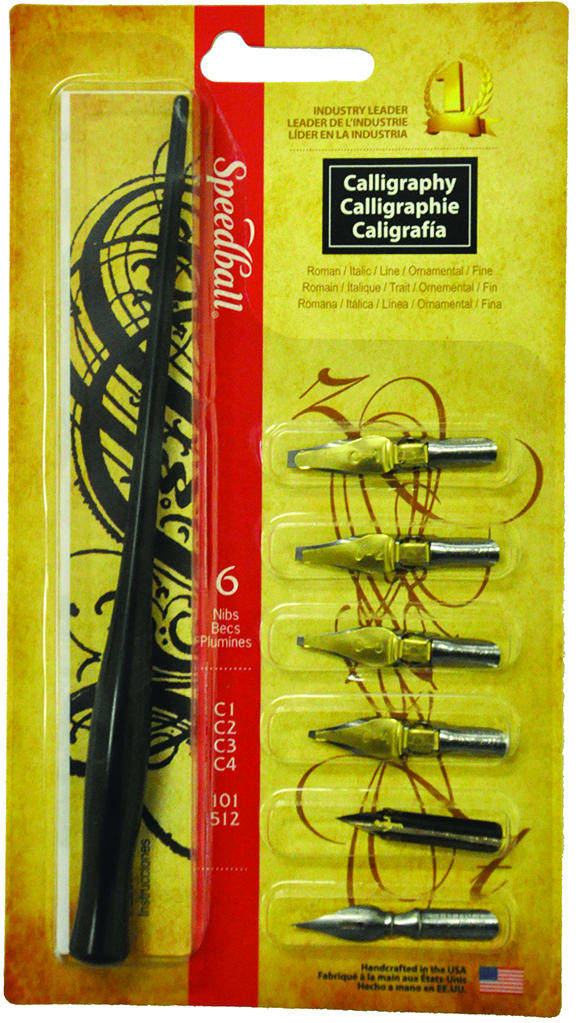 PEN SET CALLIGRAPHY     CARDED