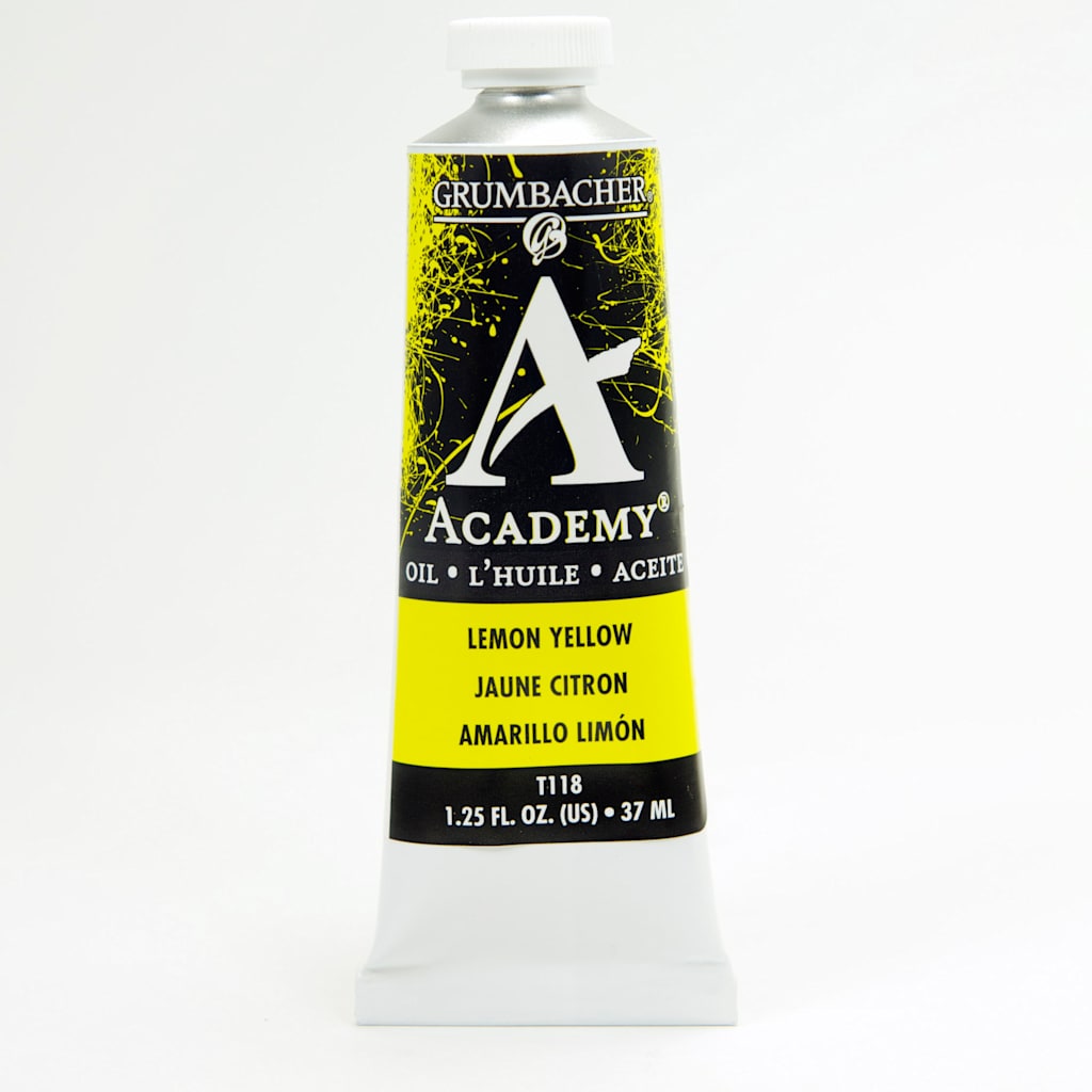 ACADEMY OIL 37ML LEMON YELLOW