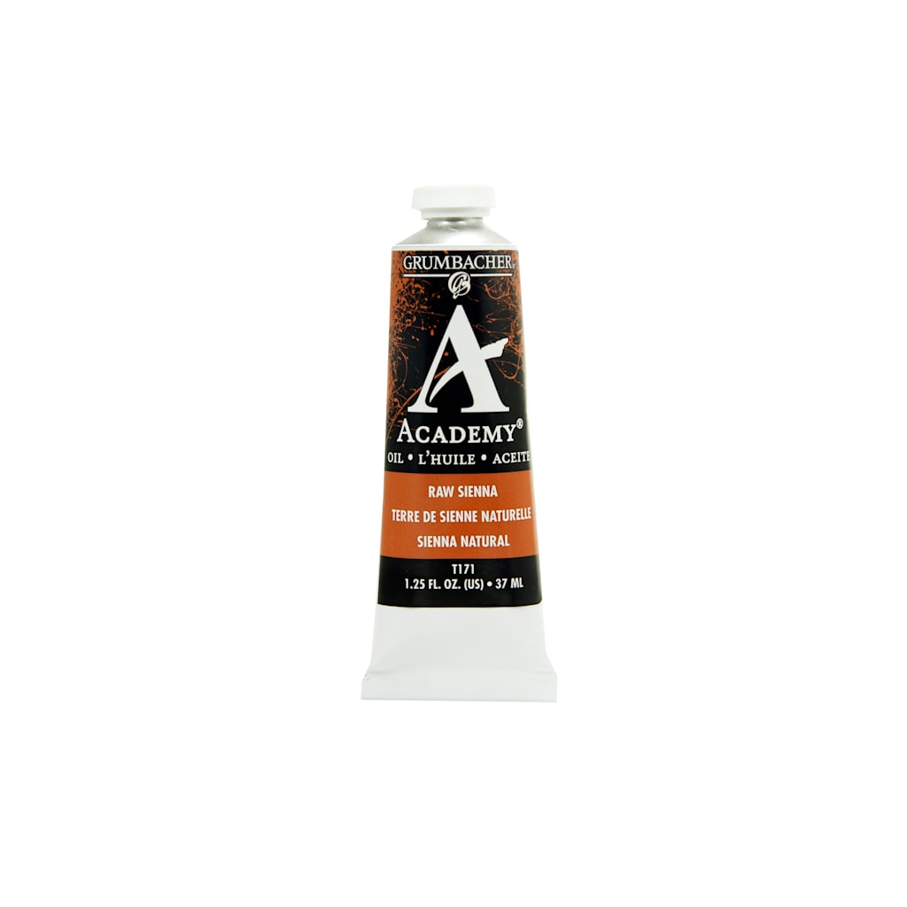 ACADEMY OIL 37ML RAW SIENNA