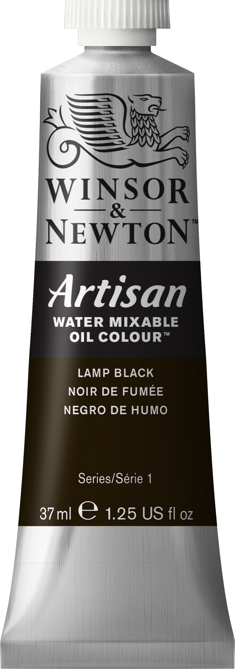 ARTISAN WATER MIXABLE OIL  37ML LAMP BLACK