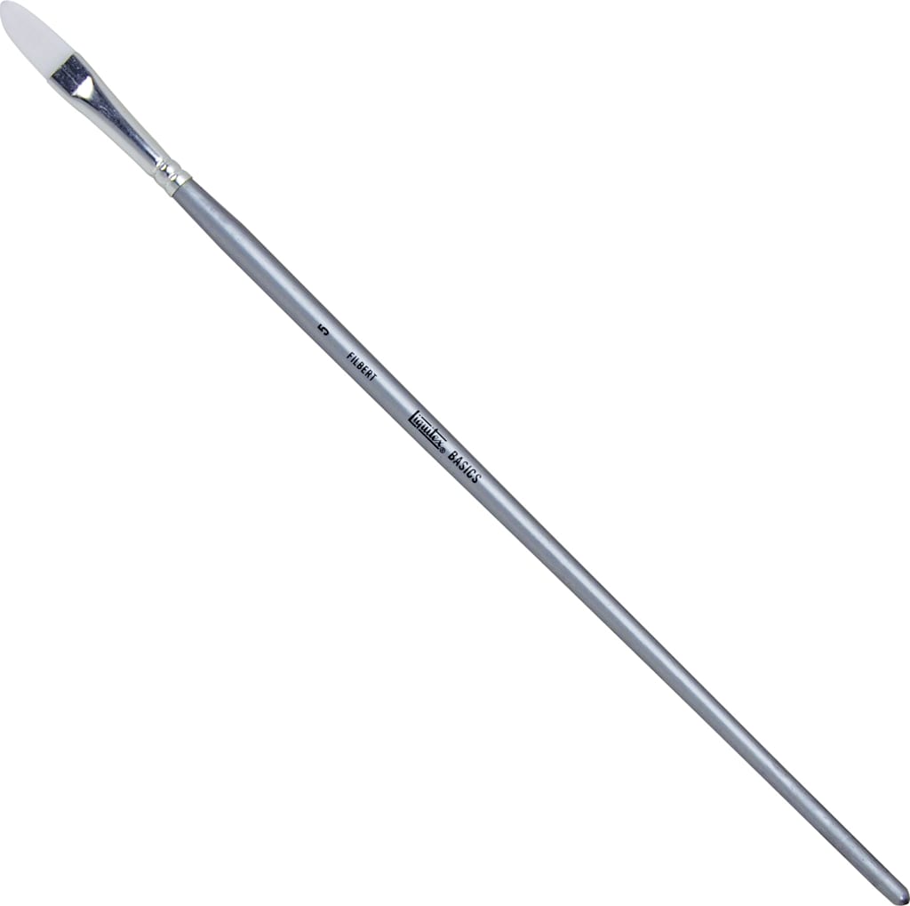 Basics Brush Filbert #5 Long Handle