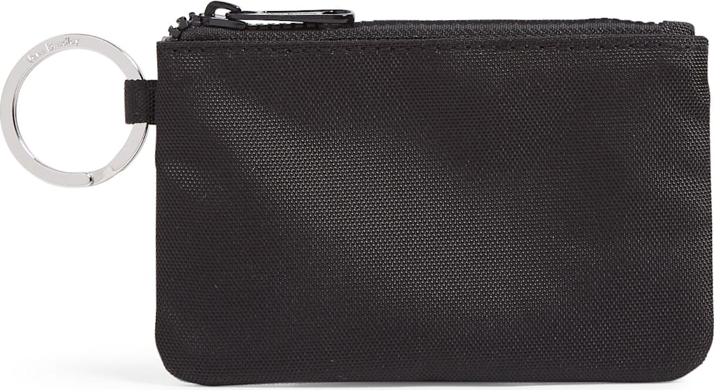 Black Reactive Zip Id Case