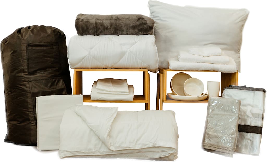 CAN DLX BEDDING BUNDLE-WHITE