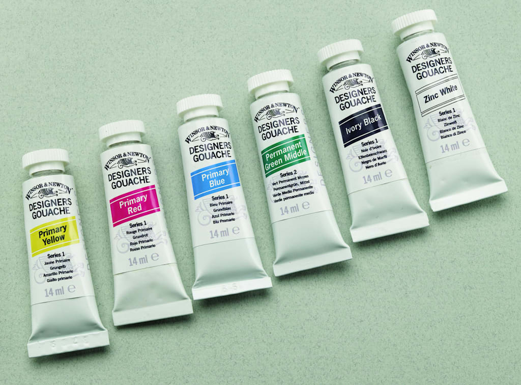 Designers Gouache 14ML Primary Yellow-1