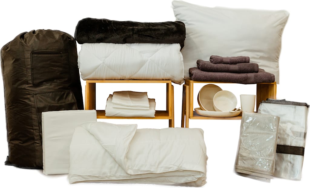 DLX BEDDING BUNDLE-WHITE
