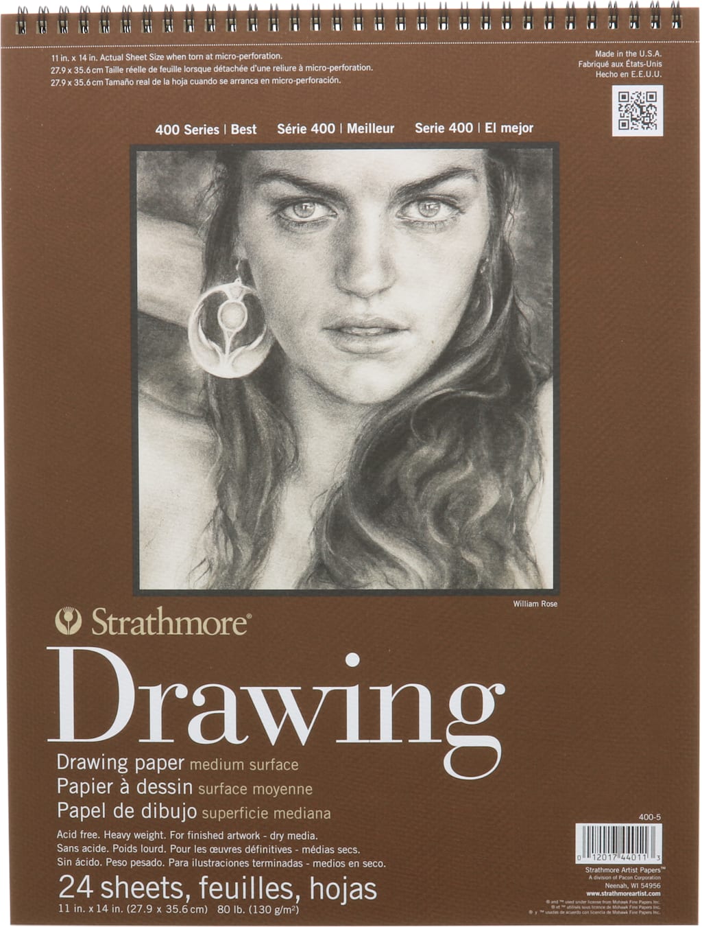 DRAW 80# MD 11X14SB PERF 24SH