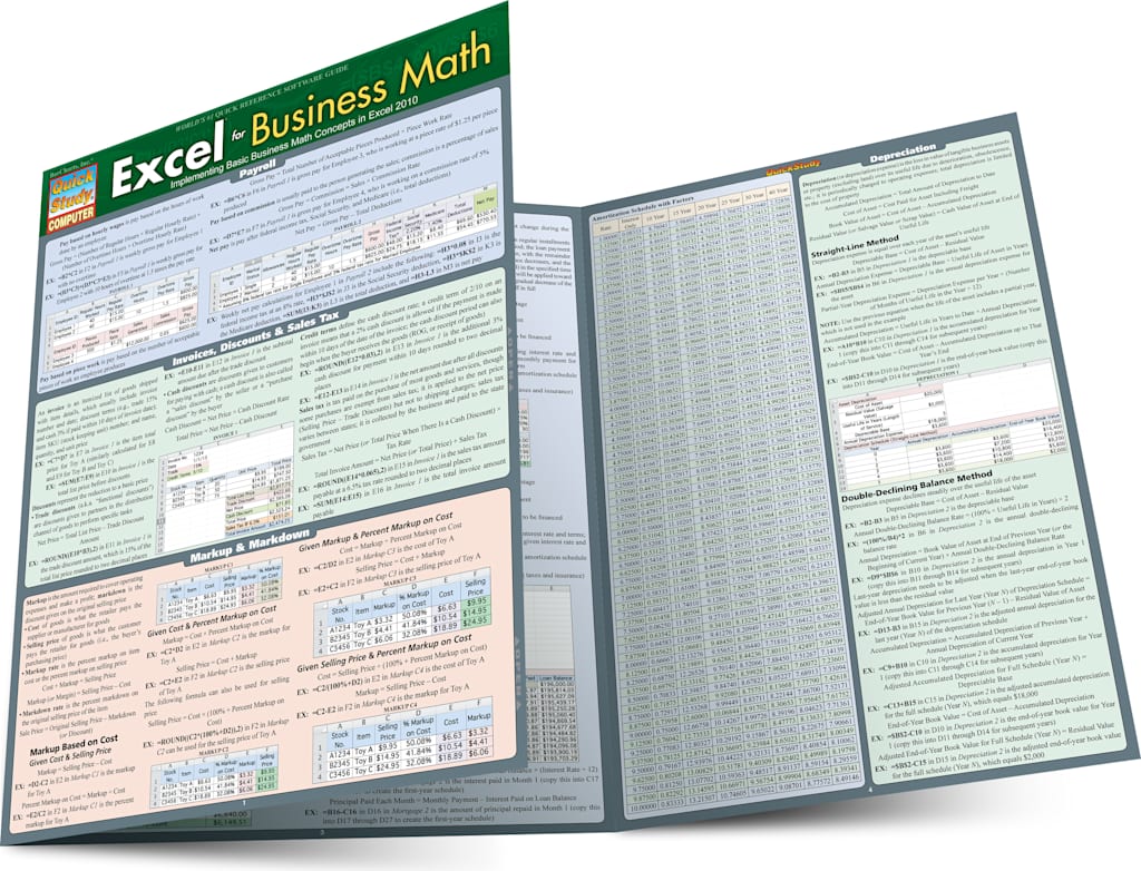 EXCELL FOR BUSINESS MATH